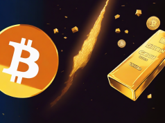 What were the profits if you invested $1 in Bitcoin or gold in 2009?