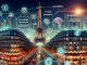 Ethereum Upgrades Could Boost Scalability, Payments Role: Binance A futuristic digital landscape showcasing the Ethereum symbol glowing amid intricate blockchain patterns, representing technological innovations, scalability, and crypto payments. Energetic streams of light and data weave through the image, symbolizing the upcoming Pectra and Fusaka upgrades.